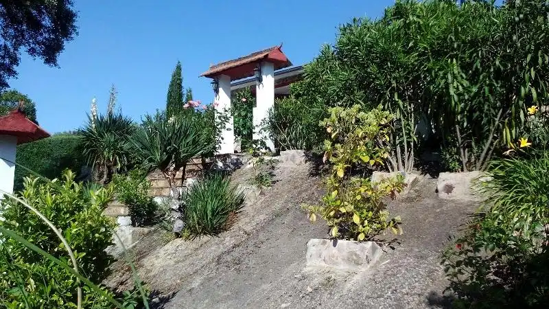 Garden of Houses for sale in Plasencia  with Swimming Pool