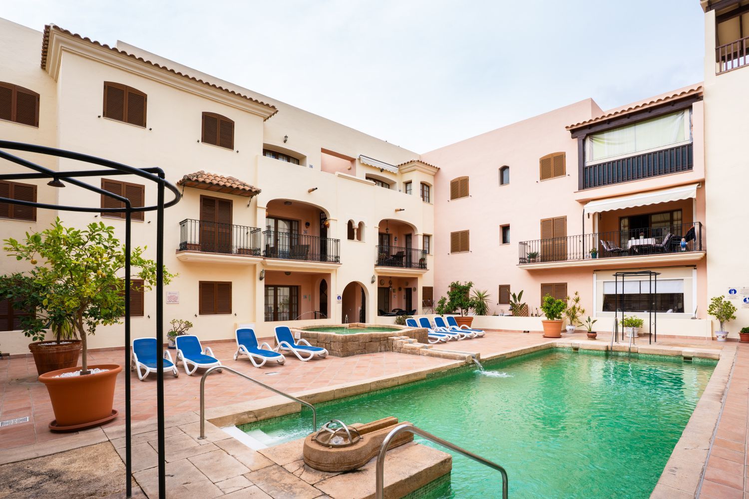Swimming pool of Apartment for sale in Cuevas del Almanzora  with Heating, Terrace and Furnished