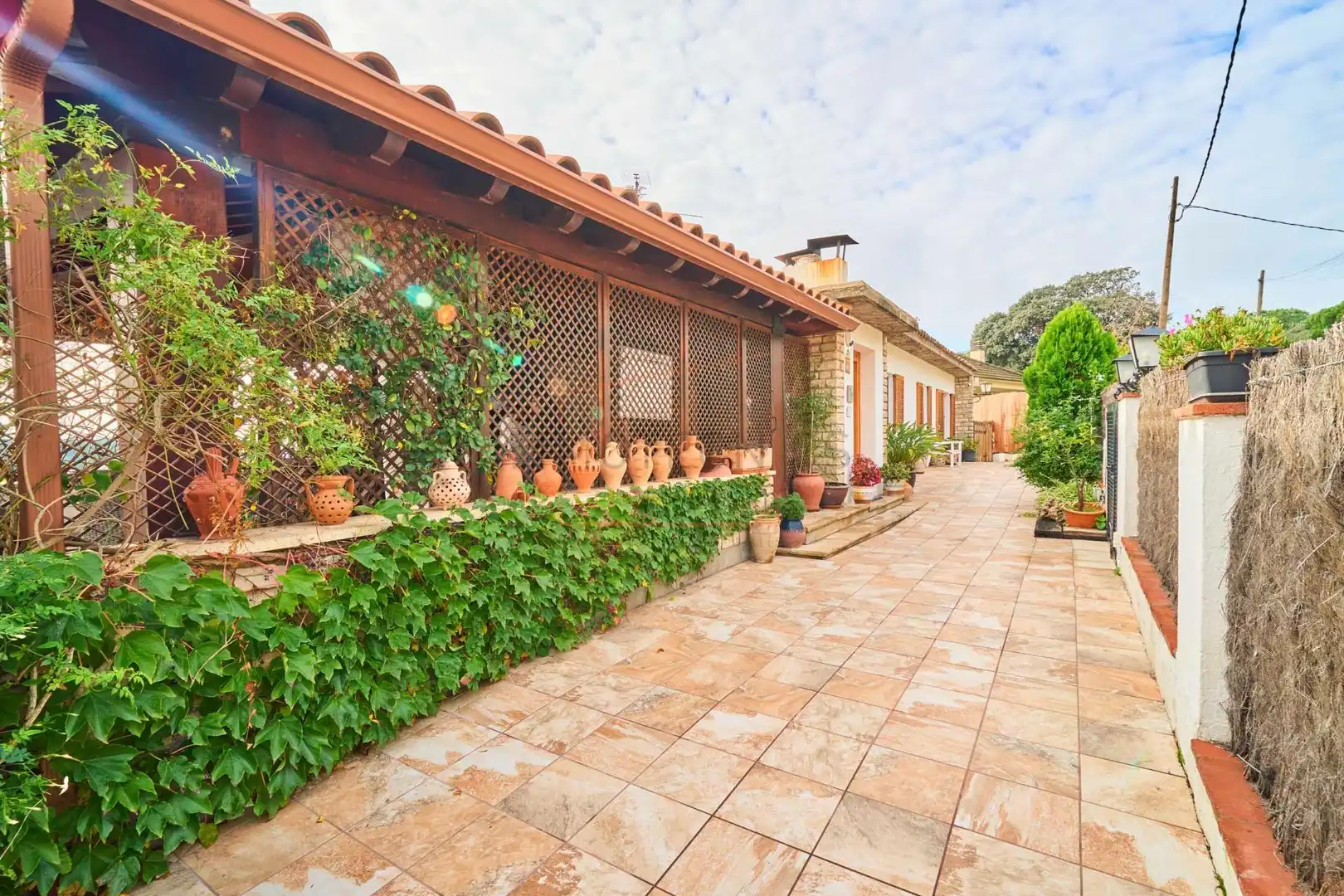 Jardí de Casa o xalet en venda en Les Franqueses del Vallès amb Aire condicionat, Jardí privat i Terrassa