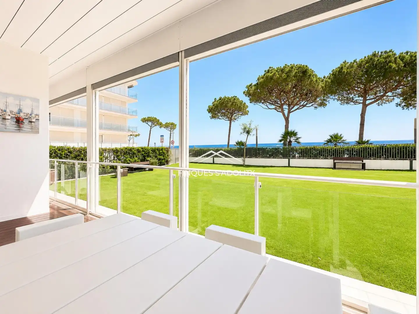 Terrace of Flat for sale in Castell d'Aro, Platja d'Aro i s'Agaró  with Air Conditioner, Heating and Private garden
