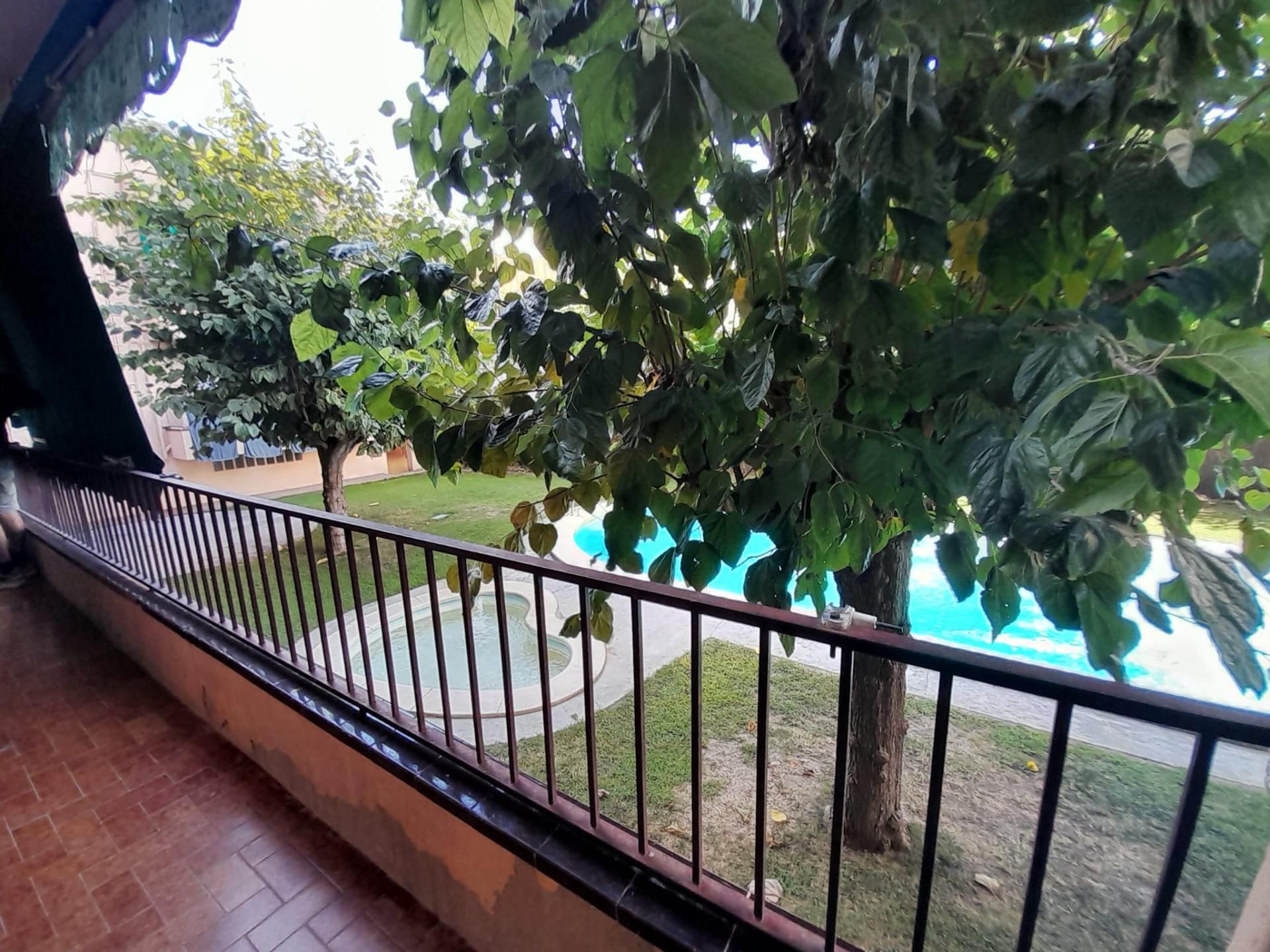 Swimming pool of Flat for sale in Canet de Mar  with Air Conditioner, Parquet flooring and Terrace