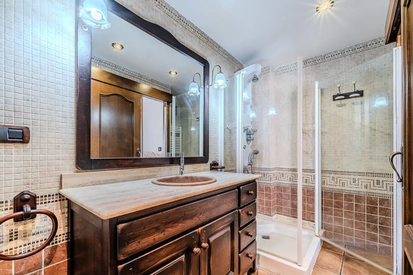 Bathroom of Flat for sale in Burriana / Borriana  with Air Conditioner, Heating and Terrace