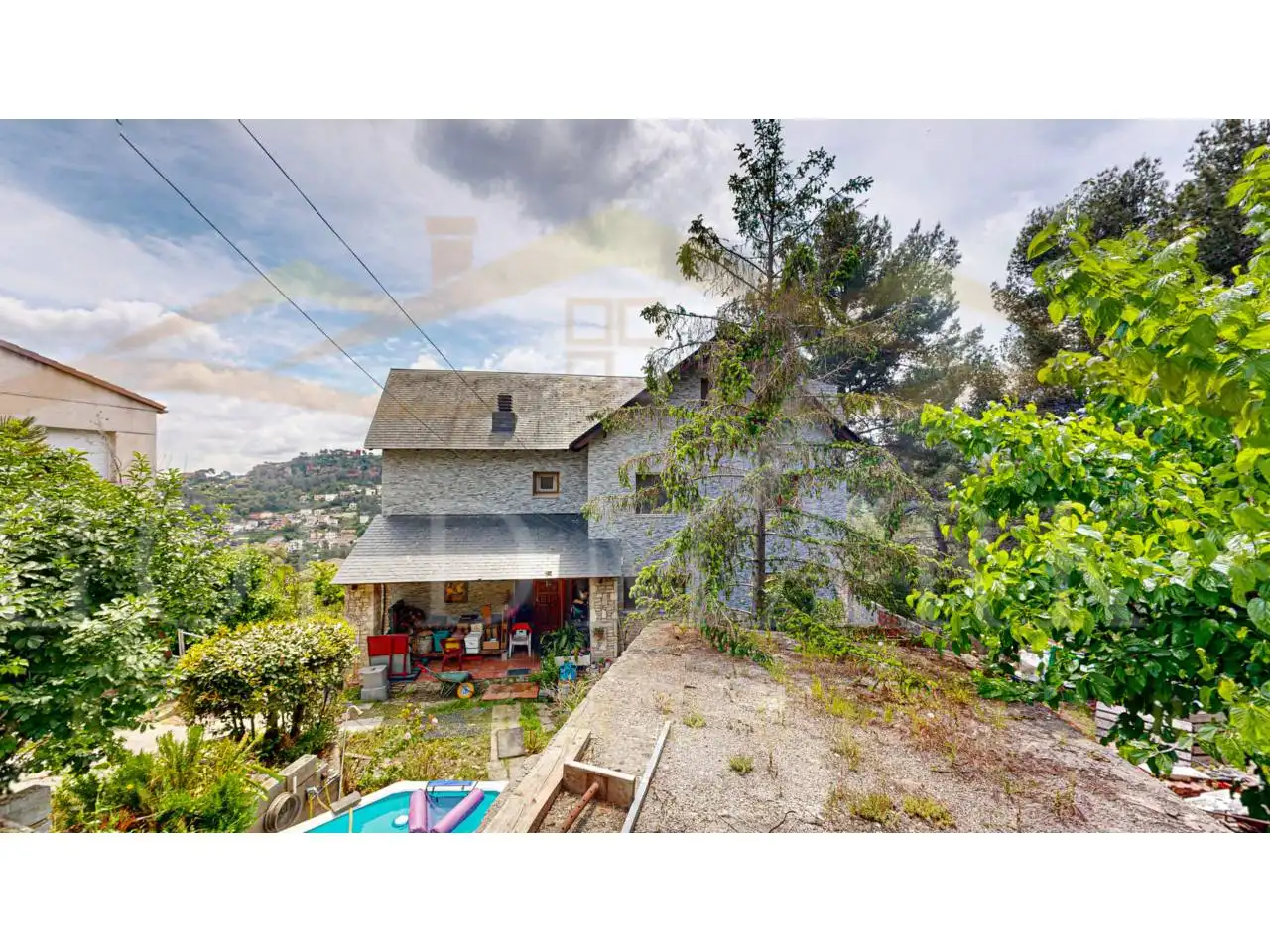 Exterior view of Houses for sale in Corbera de Llobregat  with Private garden, Terrace and Swimming Pool