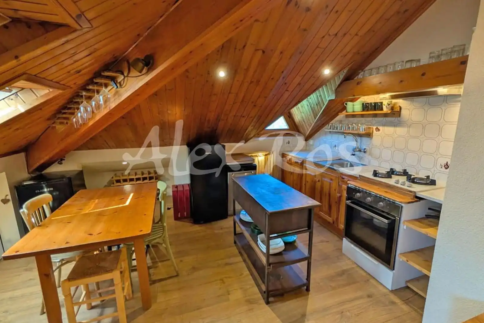 Cocina de Ático en venta en Prats i Sansor con Calefacción y Trastero