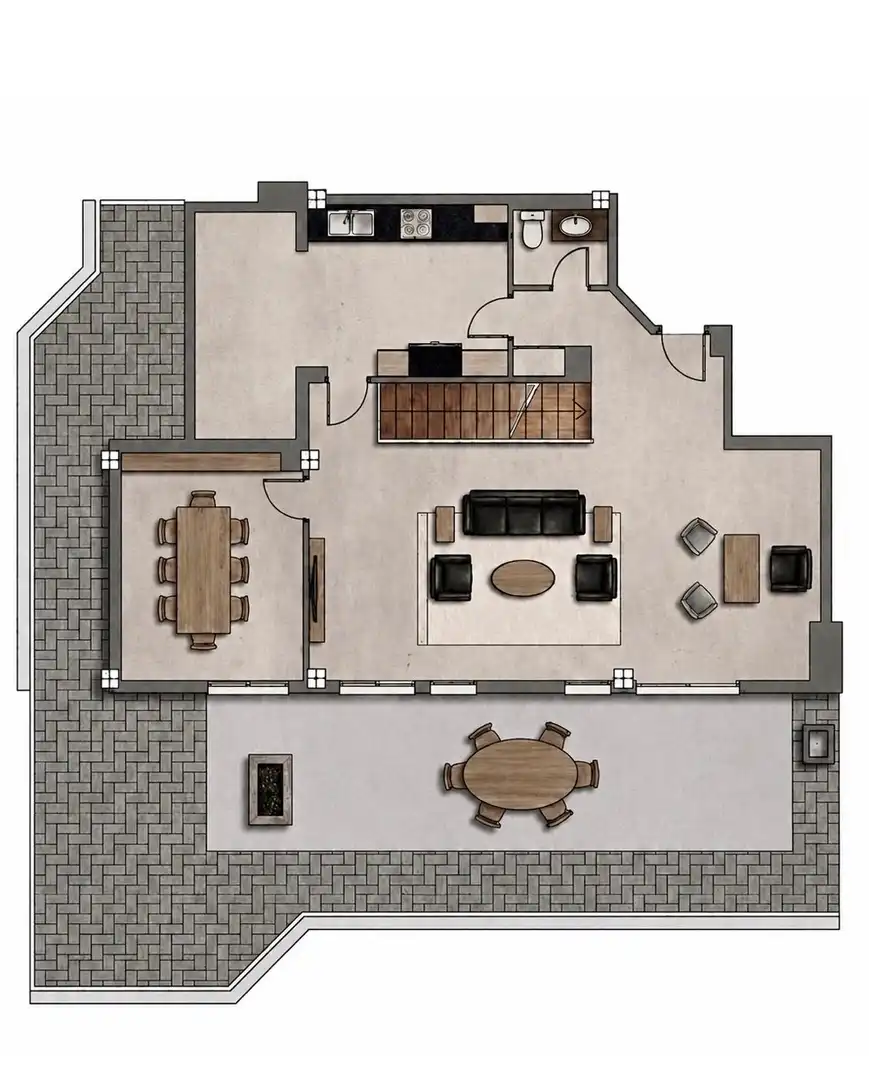 Dachboden zum Verkauf in Majadahonda mit Heizung, Terrasse und Abstellraum