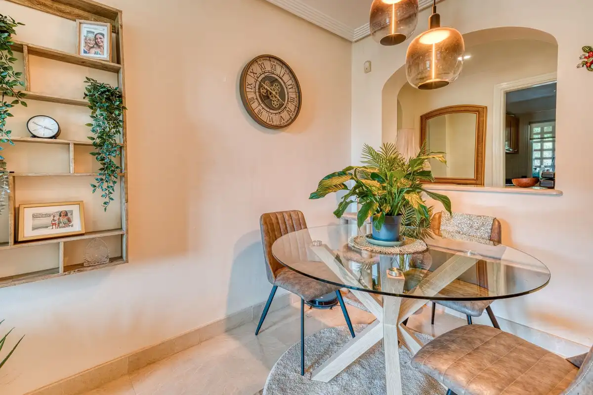 Dining room of Apartments for rent in Benahavís  with Air Conditioner, Terrace and Community pool