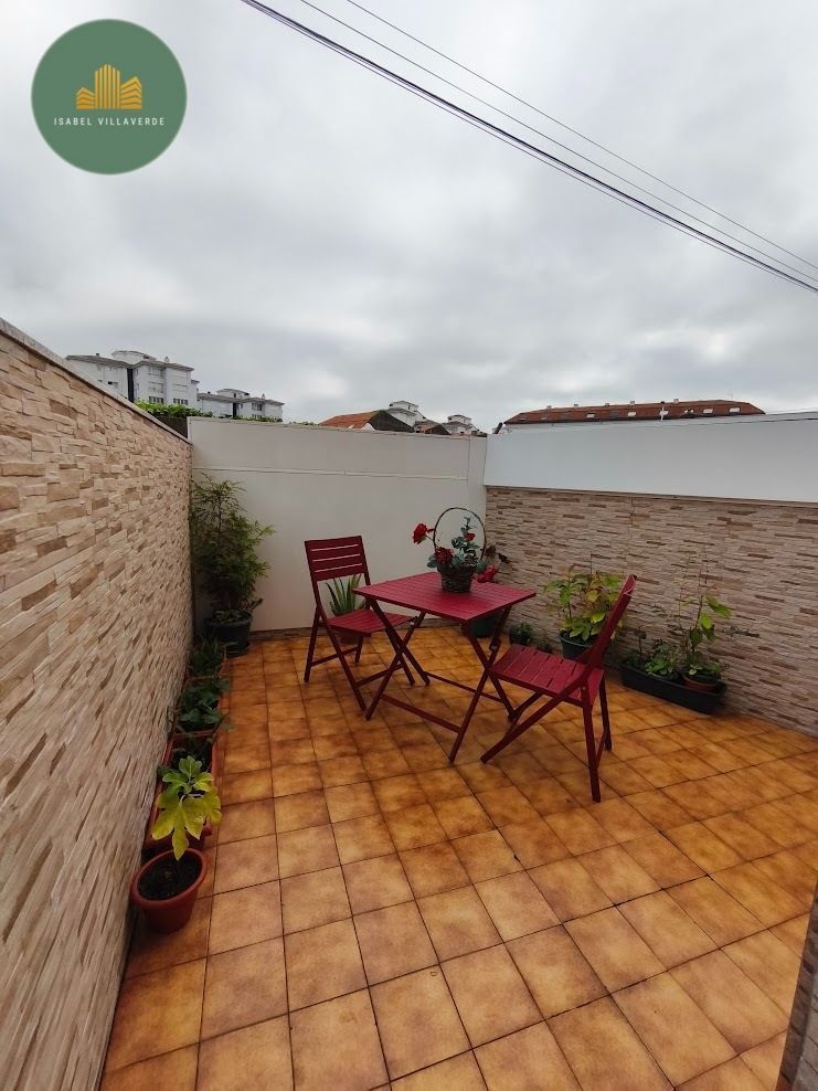 Terrace of Flat for sale in A Coruña Capital   with Heating, Terrace and Furnished