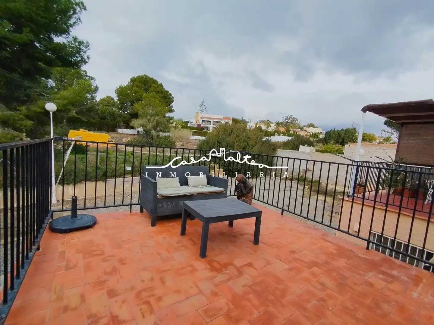 Terrassa de Apartament de lloguer en Altea amb Aire condicionat, Calefacció i Jardí privat