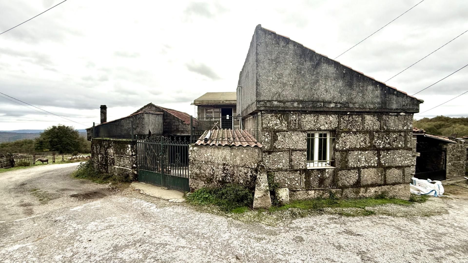 Exterior view of House or chalet for sale in Allariz  with Private garden