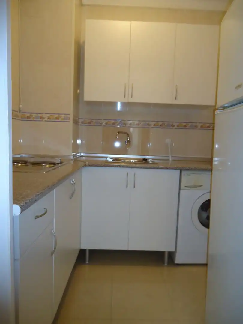 Cuina de Apartament de lloguer en Sevilla amb Moblat