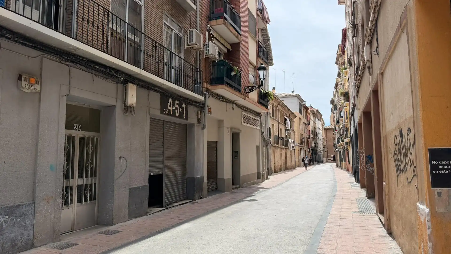 Vista exterior de Piso en venta en Zaragoza
