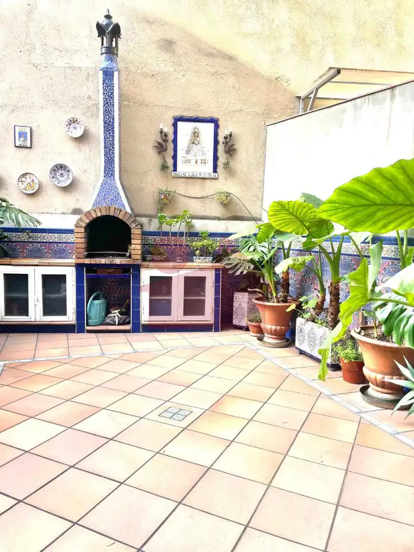 Terraza de Casa adosada en venta en Mollet del Vallès con Aire acondicionado, Calefacción y Jardín privado