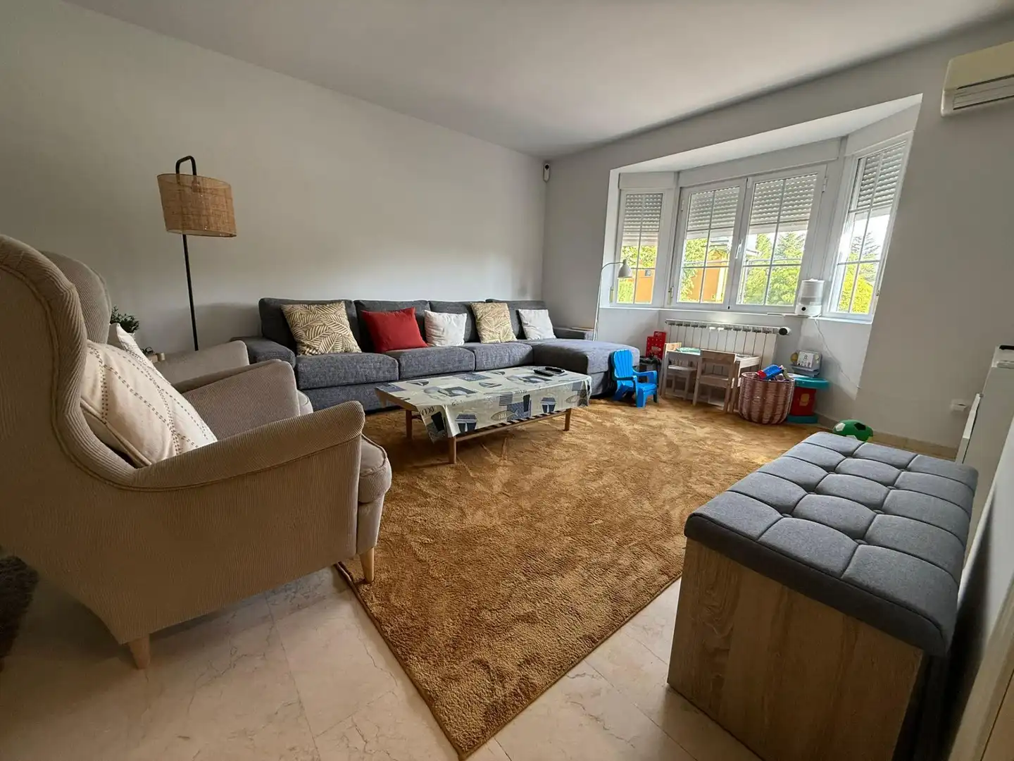 Living room of Flat for share in Villanueva de la Cañada