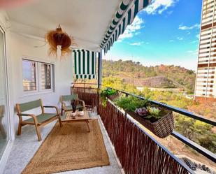 Terrassa de Apartament de lloguer en Benidorm amb Aire condicionat, Calefacció i Piscina