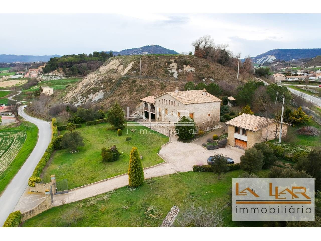 Exterior view of Country house for sale in Vic  with Heating and Terrace