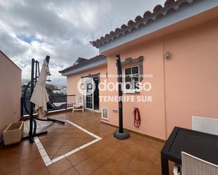 Terrace of Single-family semi-detached for sale in Guía de Isora  with Terrace and Balcony