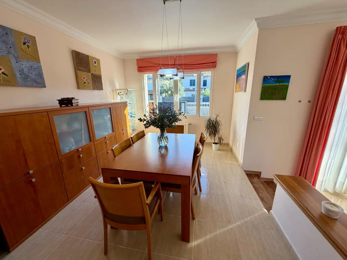 Dining room of Houses for sale in Calvià  with Heating, Terrace and Furnished