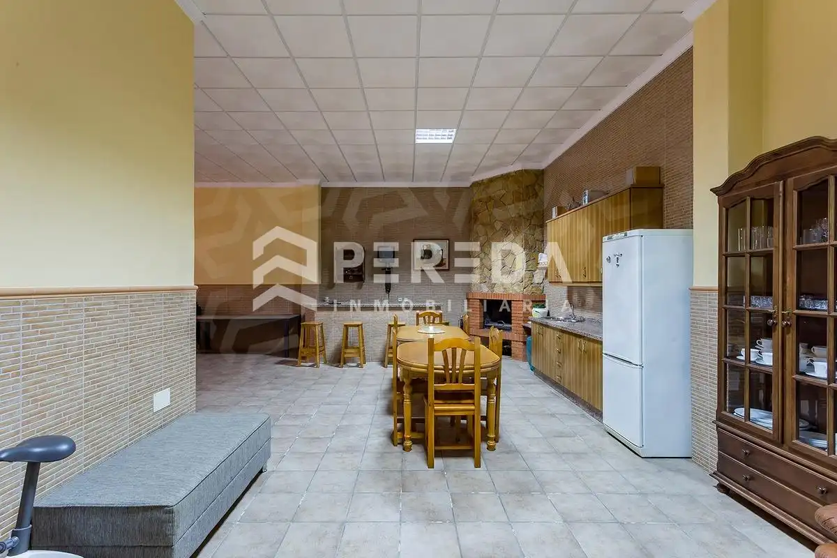 Cocina de Casa adosada en venta en Roquetas de Mar con Aire acondicionado, Jardín privado y Terraza