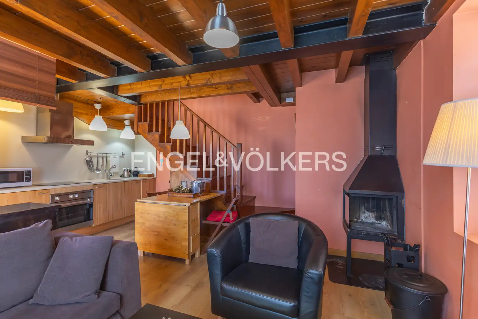 Sala de estar de Casa adosada en venta en Bourg - Madame con Calefacción