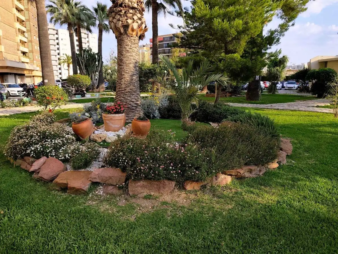 Jardí de Apartament en venda en Alicante / Alacant amb Aire condicionat, Terrassa i Traster