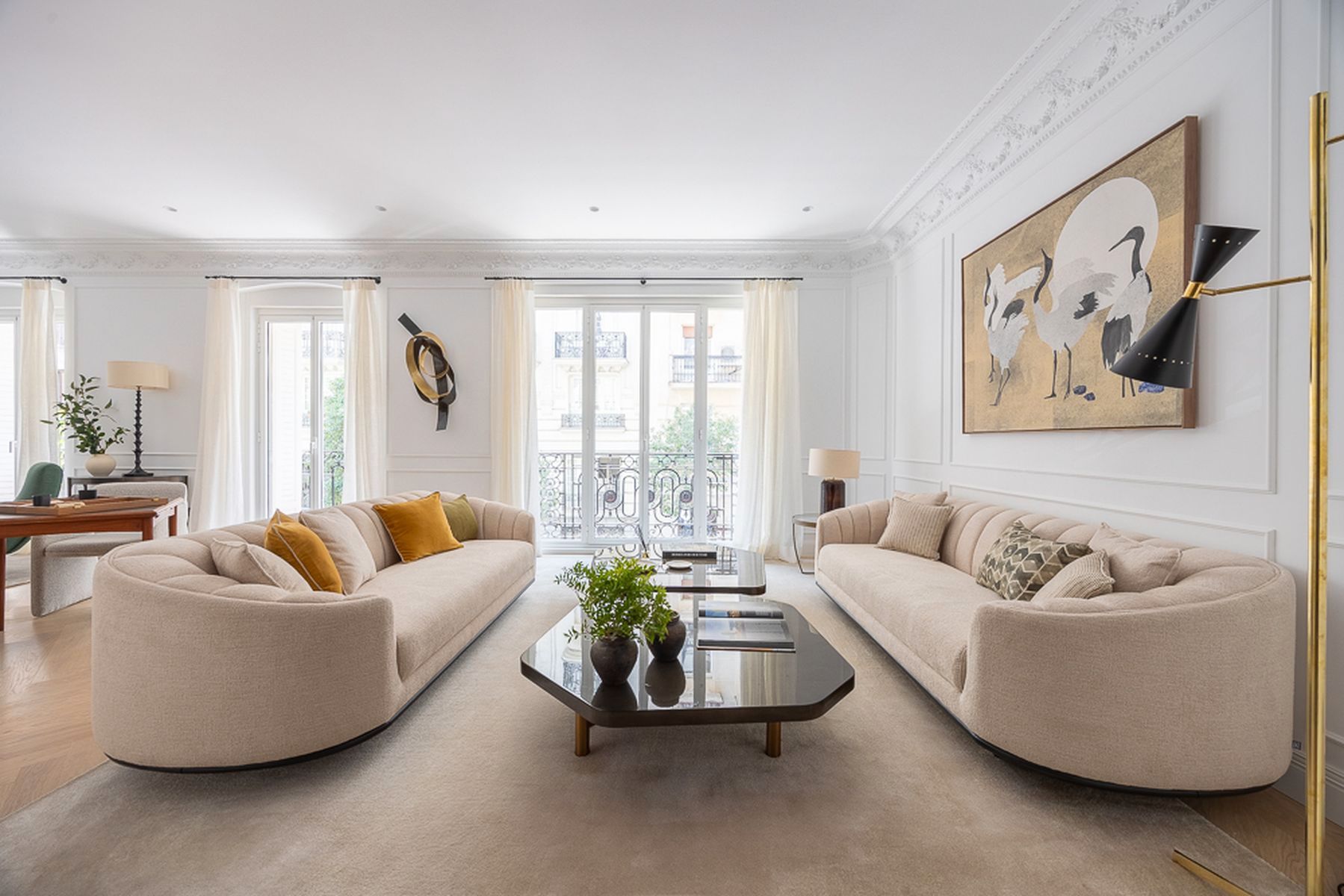 Living room of Flat for sale in  Madrid Capital  with Air Conditioner, Heating and Terrace