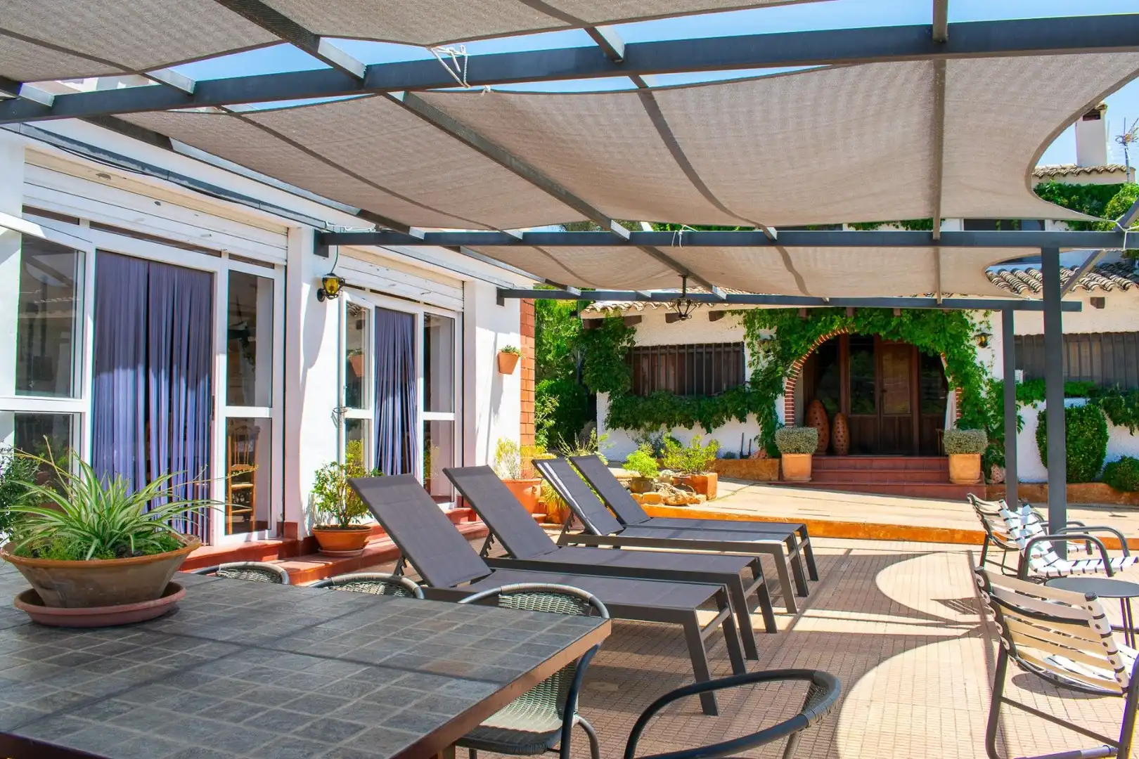 Terrassa de Casa o xalet en venda en Onil amb Jardí privat, Terrassa i Traster