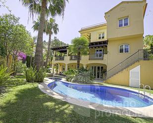 Jardí de Casa o xalet en venda en Málaga Capital amb Aire condicionat, Terrassa i Piscina