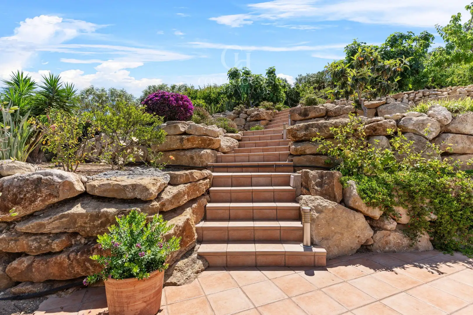 Terraza de Casa o chalet en venta en Jávea / Xàbia con Aire acondicionado, Calefacción y Jardín privado