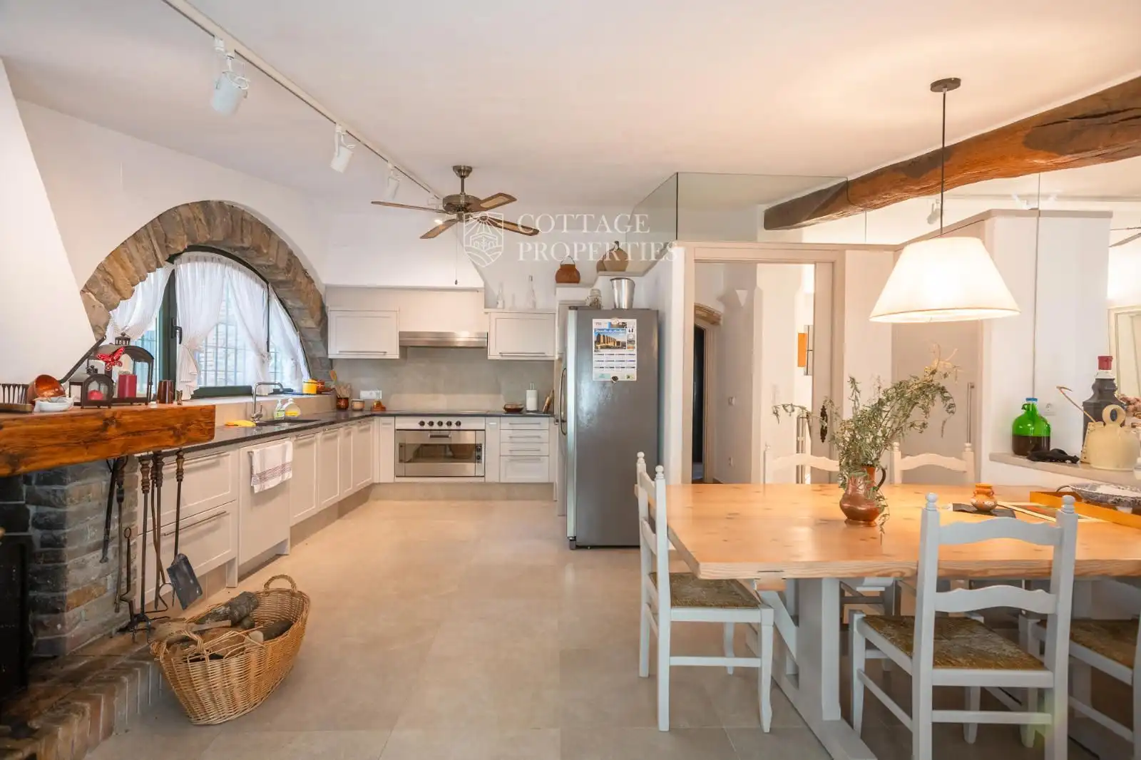 Kitchen of Country homes for sale in Cistella  with Heating