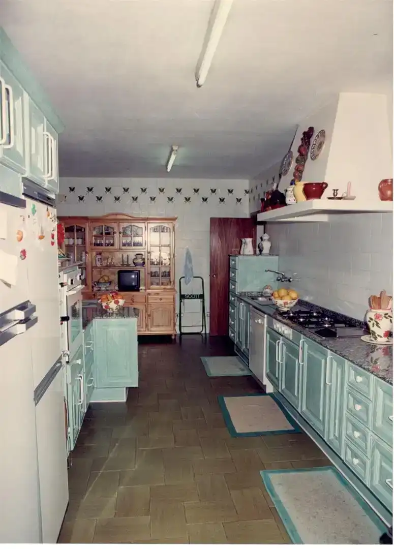 Cocina de Casa o chalet en venta en Algeciras con Aire acondicionado, Jardín privado y Trastero