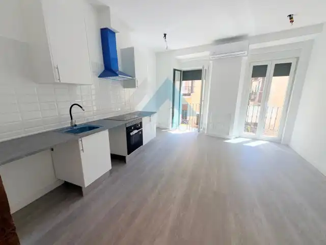 Küche von Wohnung zum Verkauf in Madrid mit Klimaanlage, Heizung und Parkett