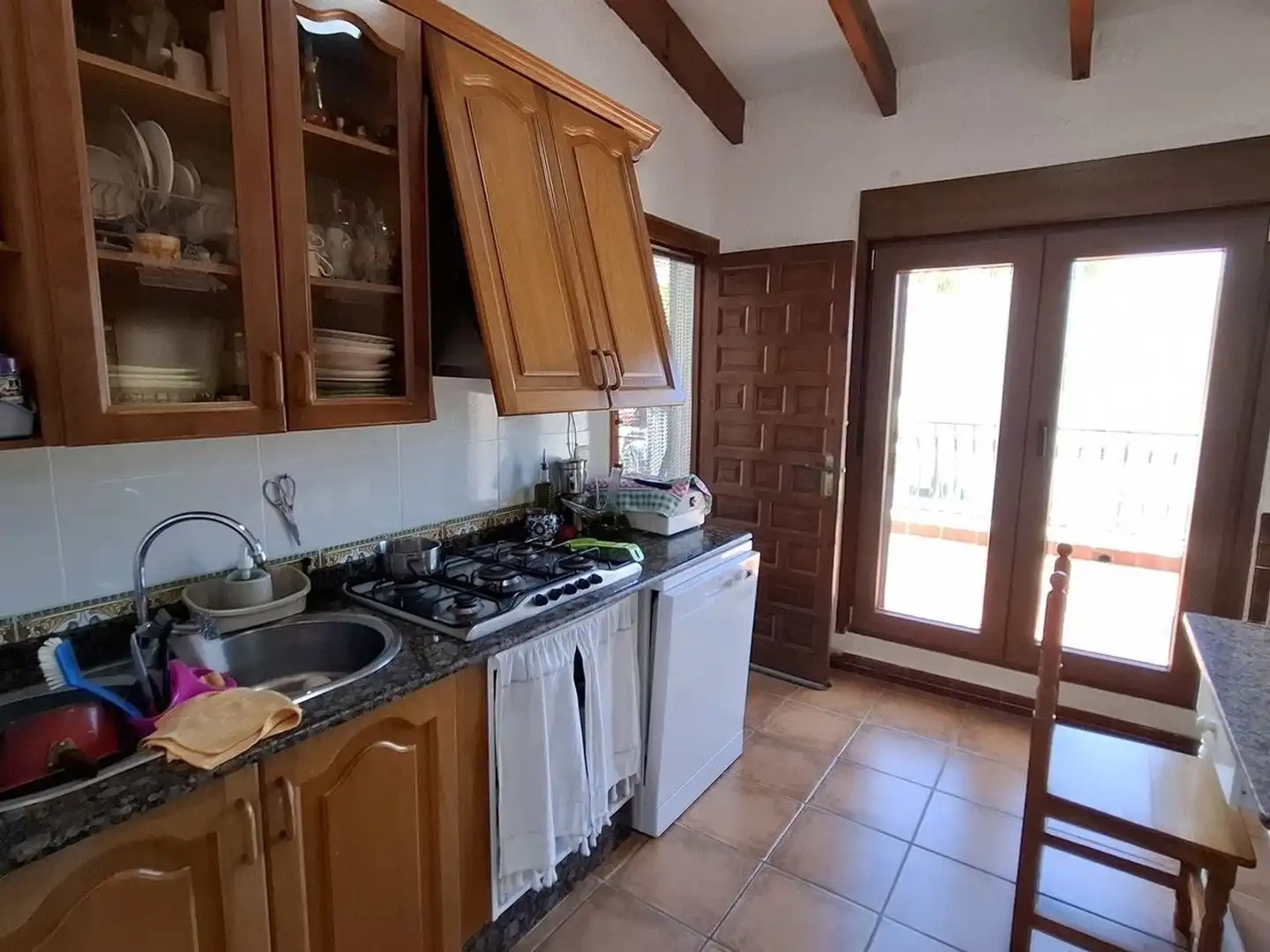 Kitchen of Houses for sale in Mojácar  with Air Conditioner, Terrace and Swimming Pool