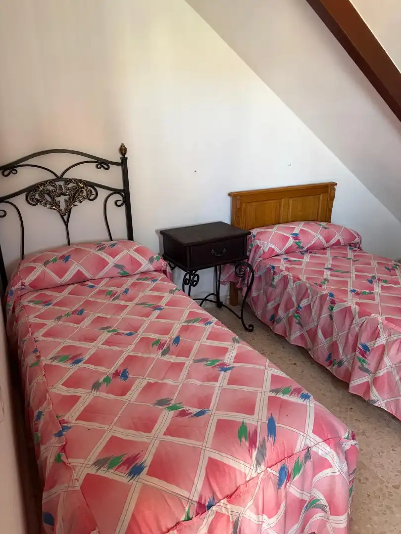 Schlafzimmer von Haus oder Chalet zur Miete in Dos Hermanas mit Klimaanlage, Möbliert und Ofen
