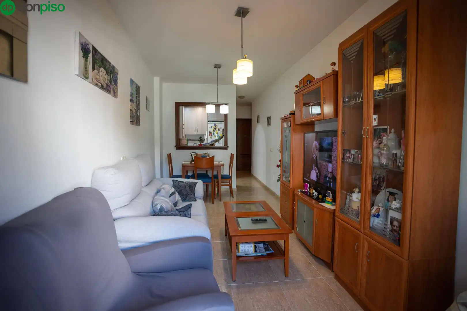 Sala d'estar de Apartament en venda en Mijas