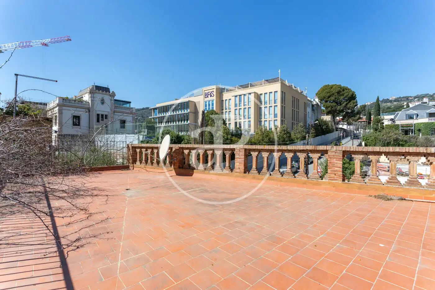 Exterior view of Houses for rent in Barcelona  with Air Conditioner, Heating and Private garden
