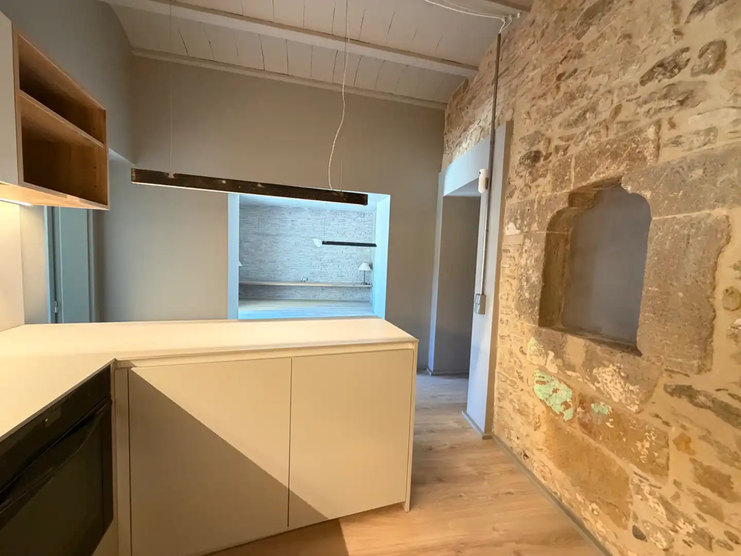 Kitchen of Flat for rent in La Bisbal d'Empordà  with Air Conditioner, Heating and Private garden
