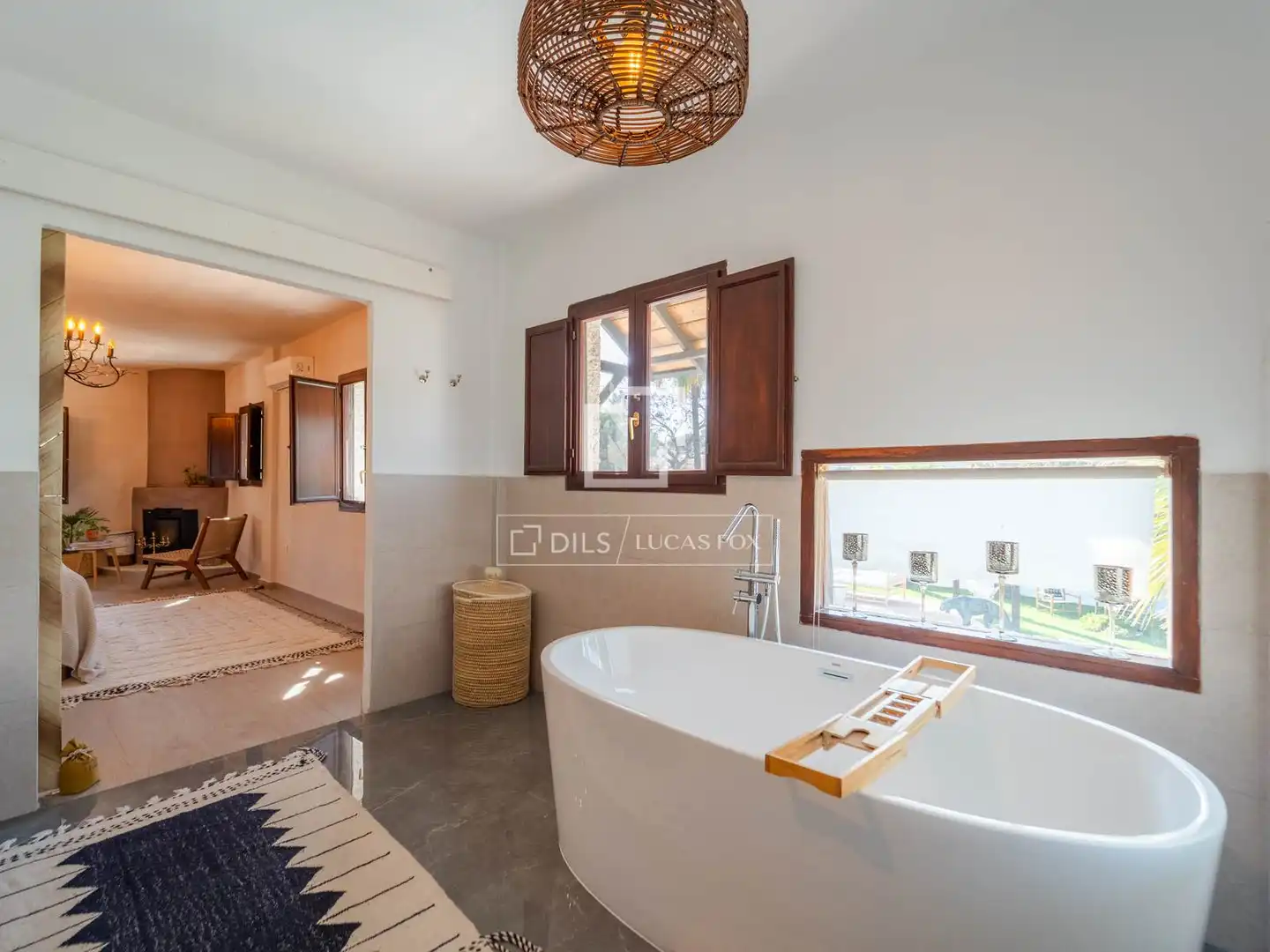Baño de Casa o chalet de alquiler en Bétera con Aire acondicionado, Calefacción y Terraza
