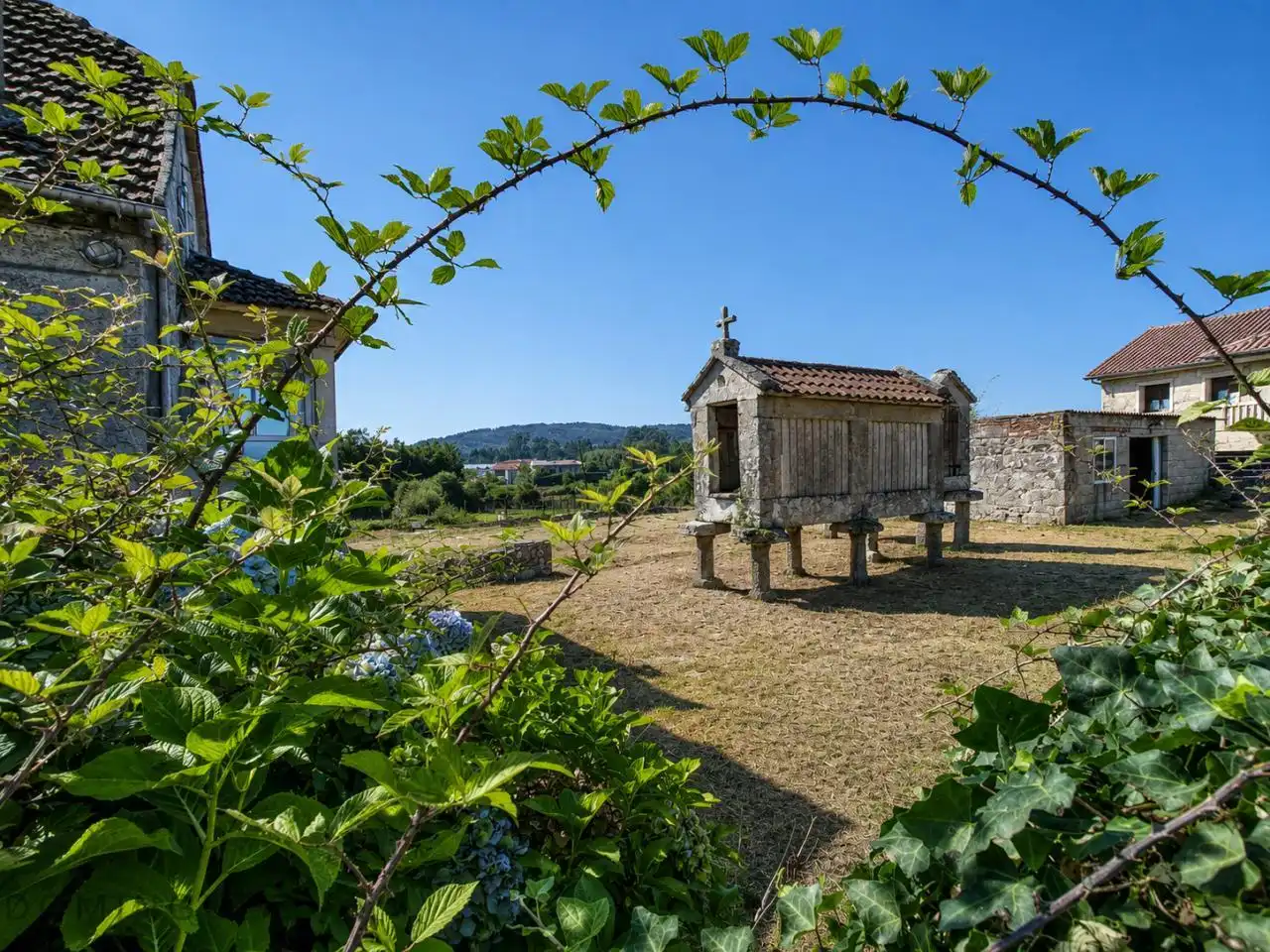 Jardí de Casa o xalet en venda en Pazos de Borbén amb Calefacció i Terrassa