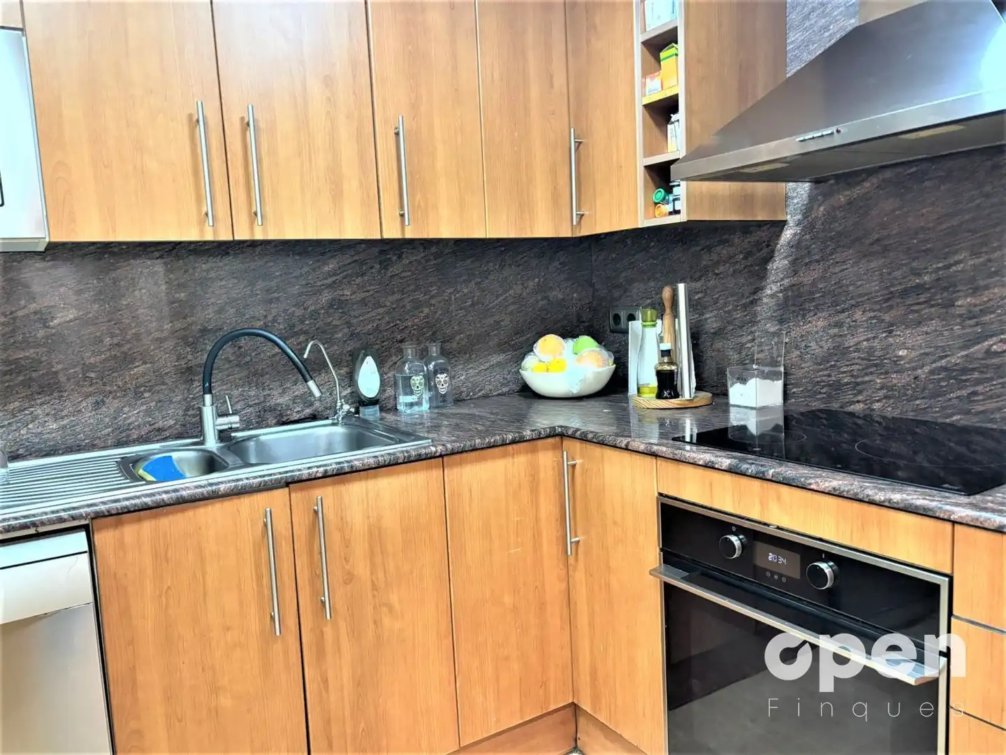 Kitchen of Flat for sale in Terrassa  with Heating and Parquet flooring