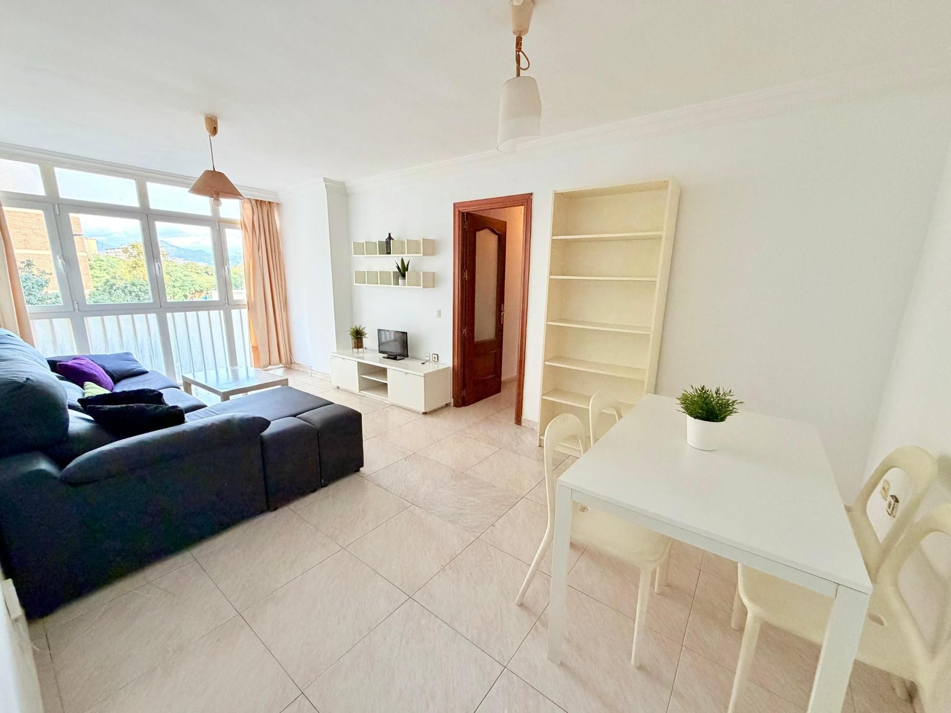 Sala d'estar de Pis en venda en Málaga Capital