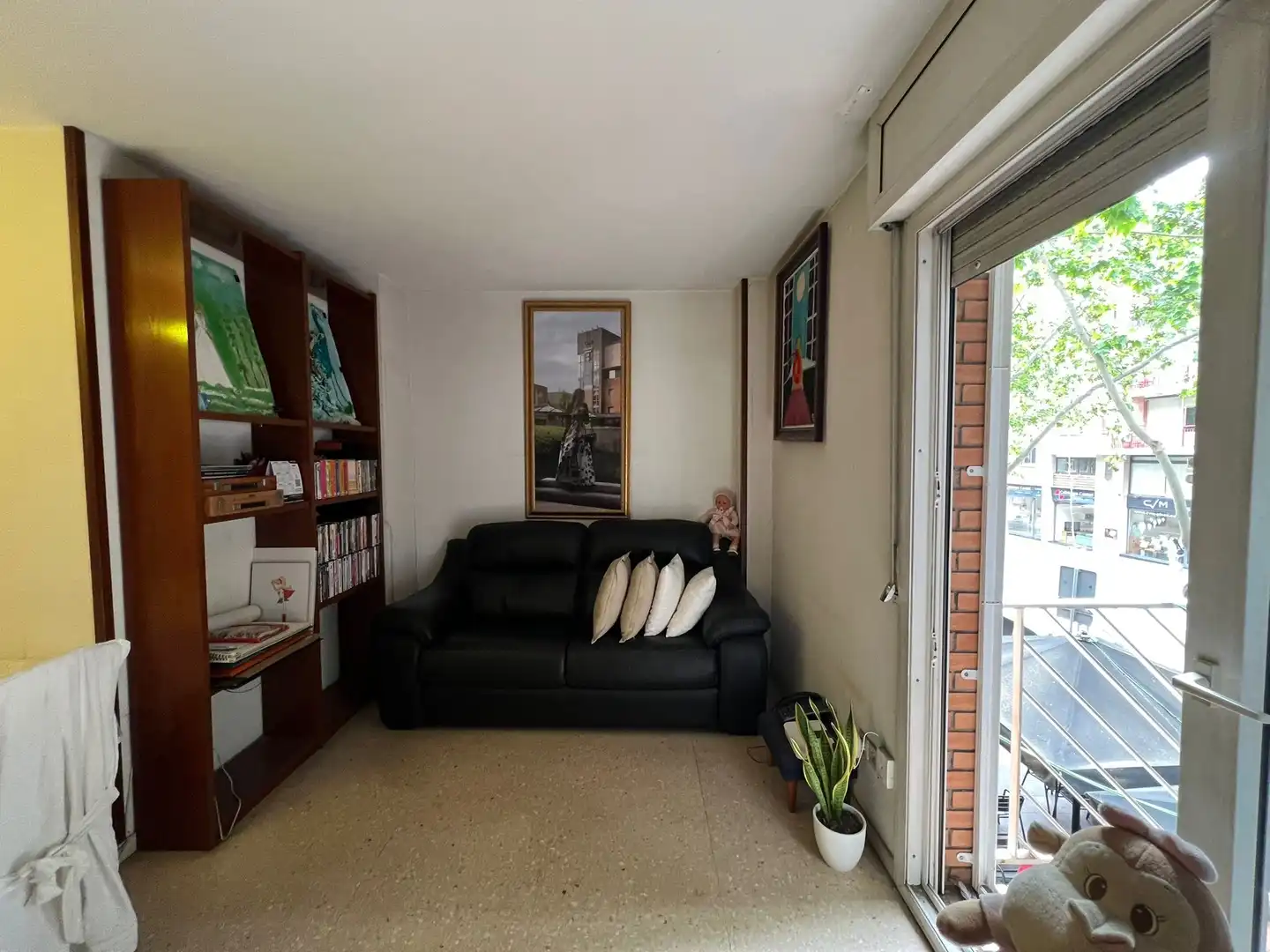 Wohnzimmer von Wohnung zum Verkauf in Barcelona mit Balkon