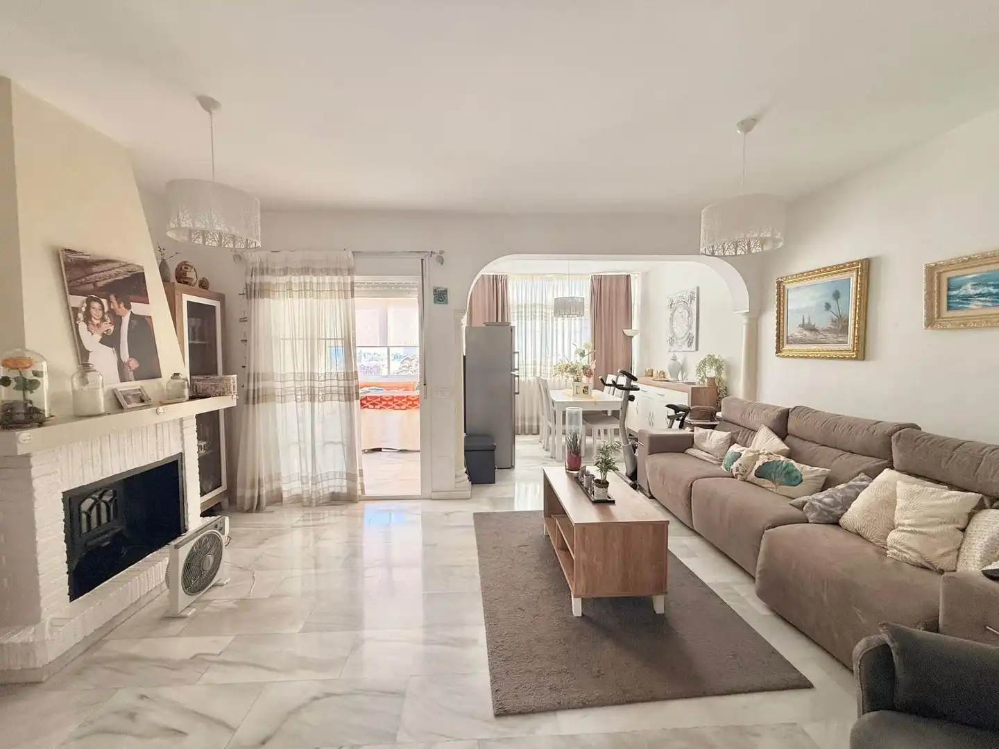 Terraced house with pool for sale in Torreblanca del Sol