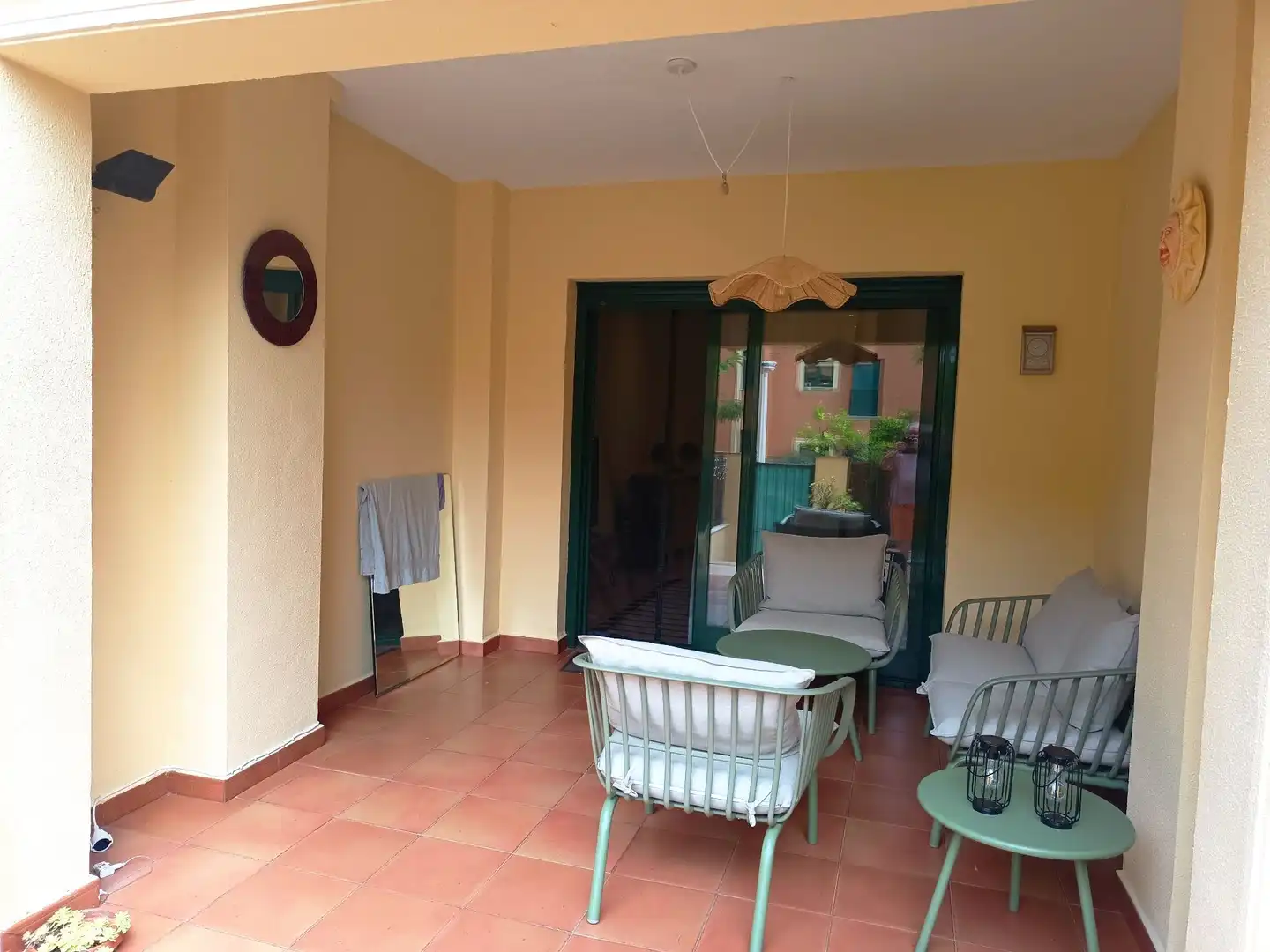 Terraza de Apartamento de alquiler en Jávea / Xàbia con Aire acondicionado, Calefacción y Jardín privado