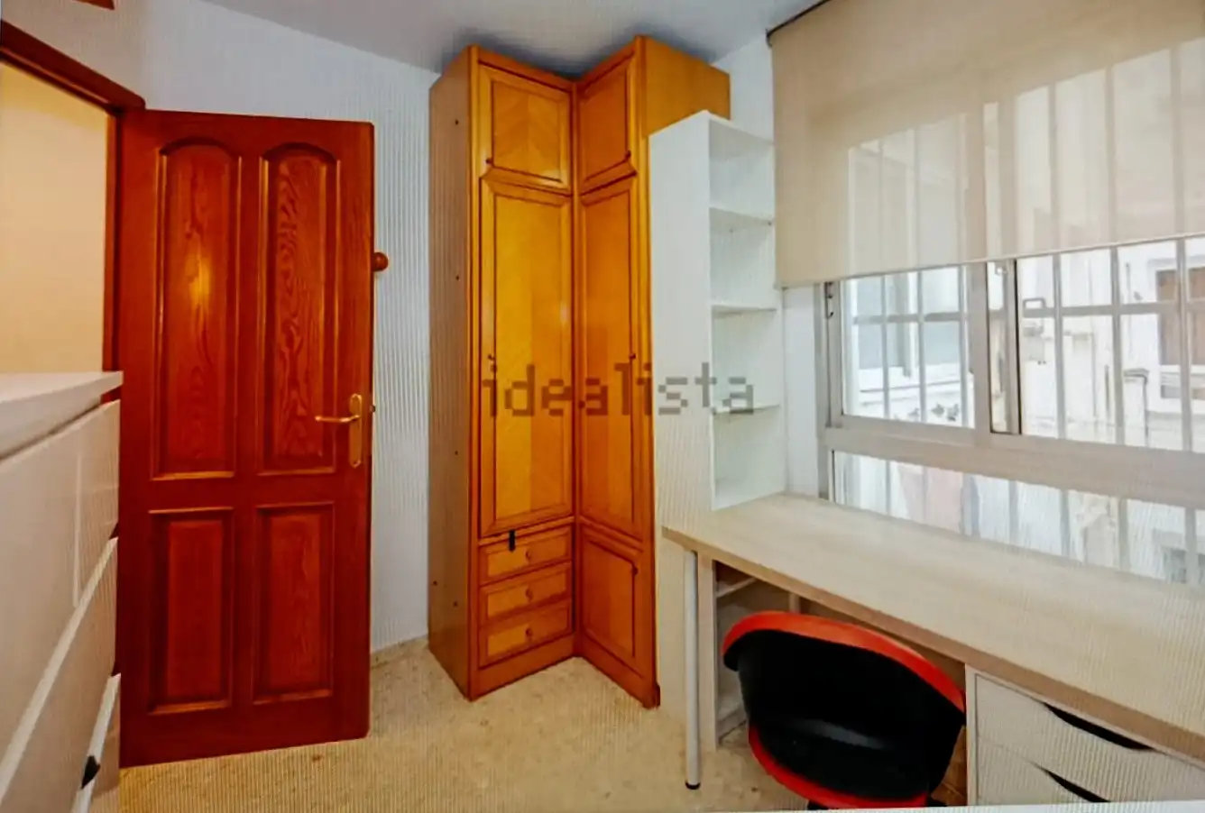 Bedroom of Flat for sale in Málaga  with Air Conditioner, Terrace and Furnished