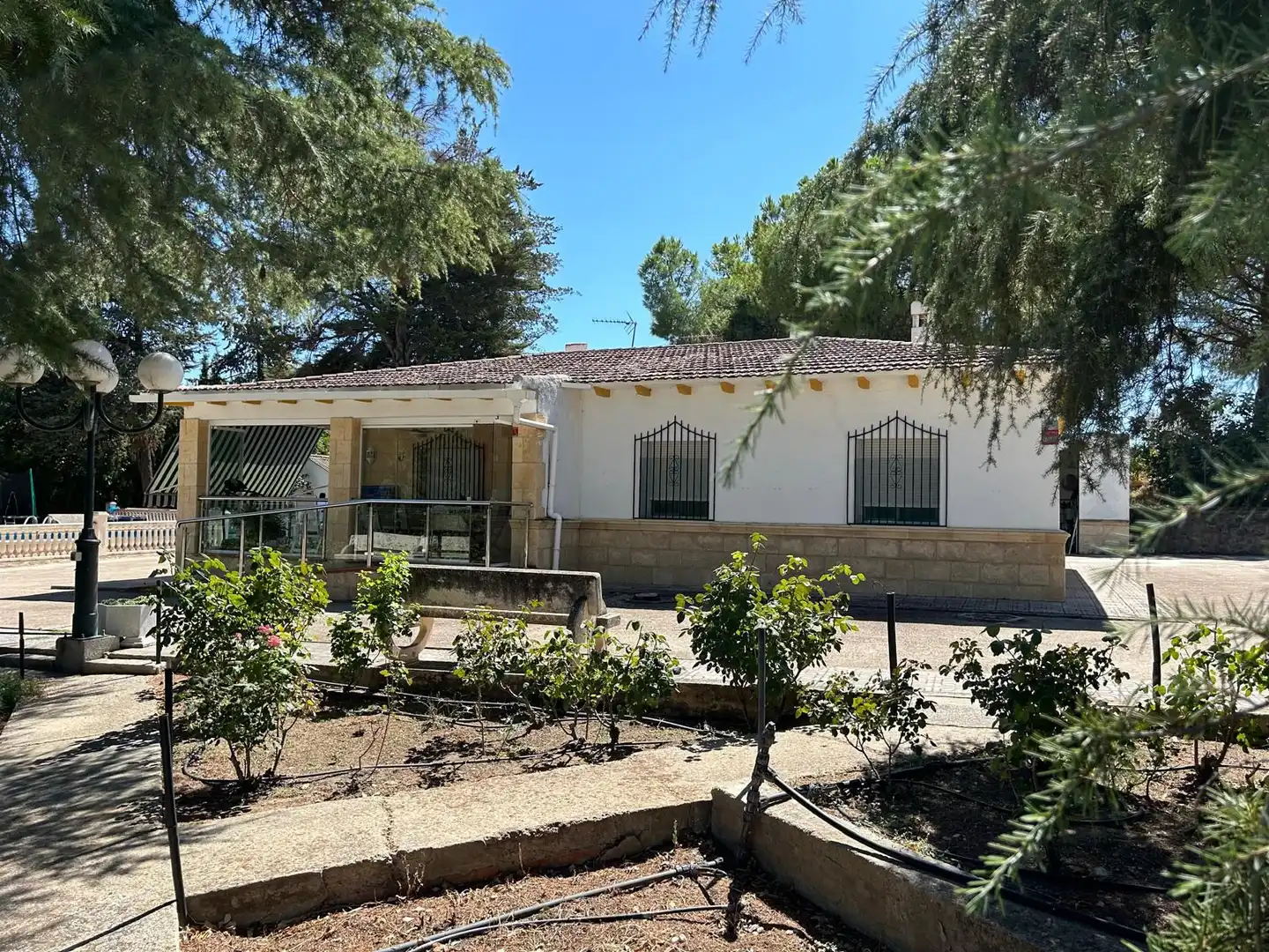 Exterior view of Houses for sale in Alcolea de Calatrava  with Air Conditioner, Heating and Terrace