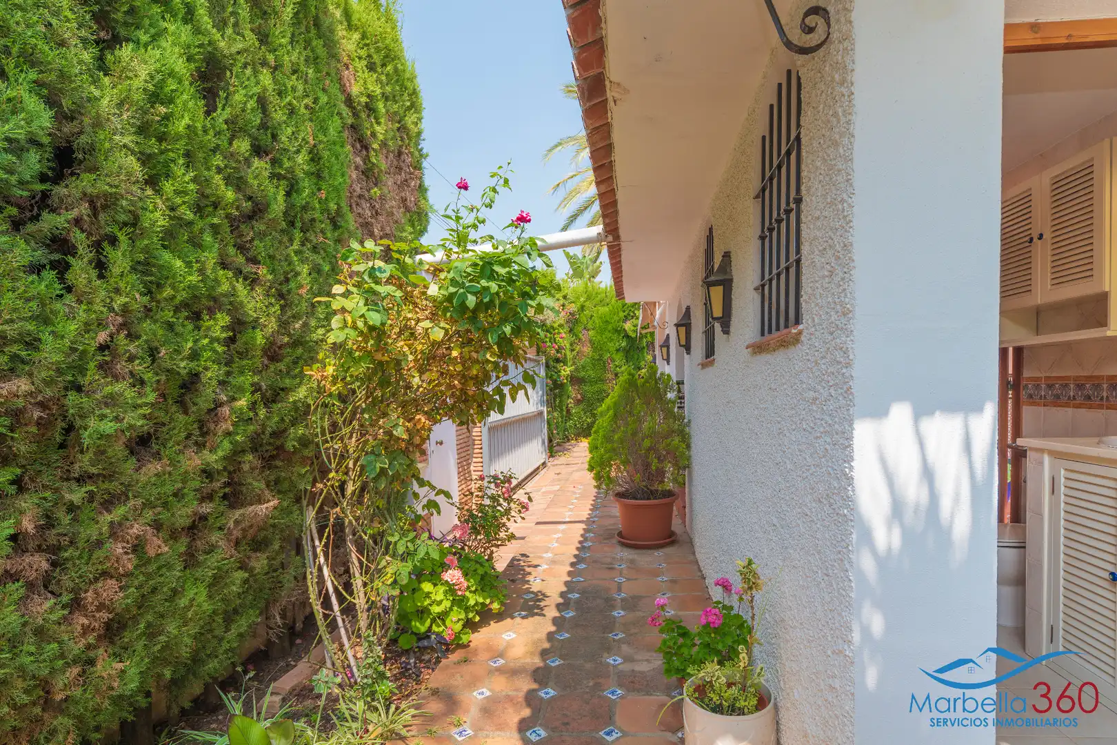 Jardín de Casa o chalet en venta en Marbella con Aire acondicionado, Jardín privado y Terraza