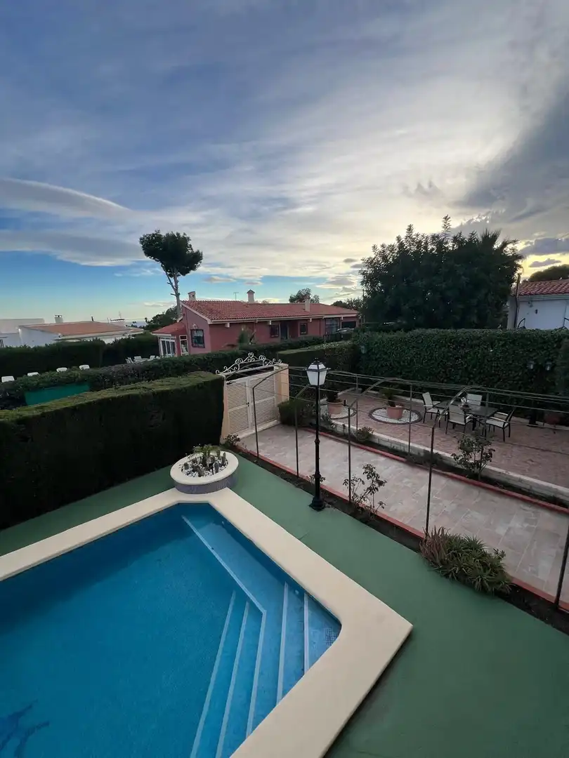 Jardí de Casa o xalet en venda en Benidorm amb Aire condicionat, Terrassa i Traster