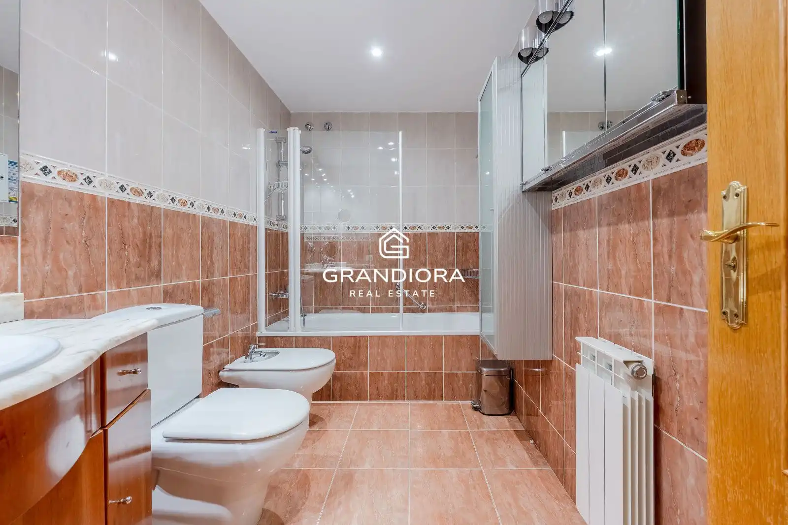 Badezimmer von Maisonette zur Miete in Sant Andreu de Llavaneres mit Klimaanlage, Terrasse und Schwimmbad