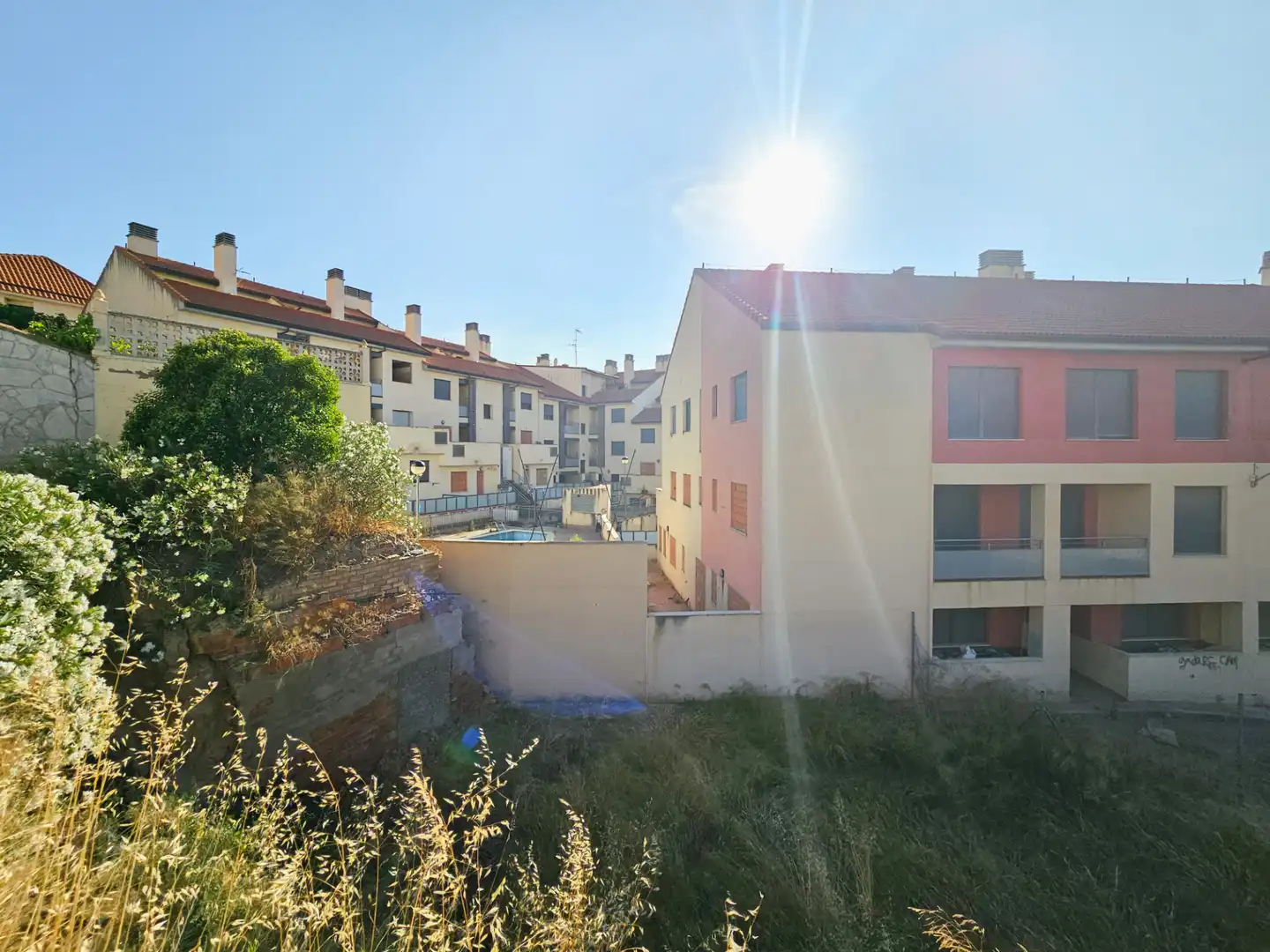 Vista exterior de Piso en venta en Cadrete con Calefacción