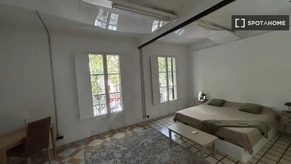 Habitación de Piso de alquiler en  Palma de Mallorca con Aire acondicionado, Calefacción y Amueblado